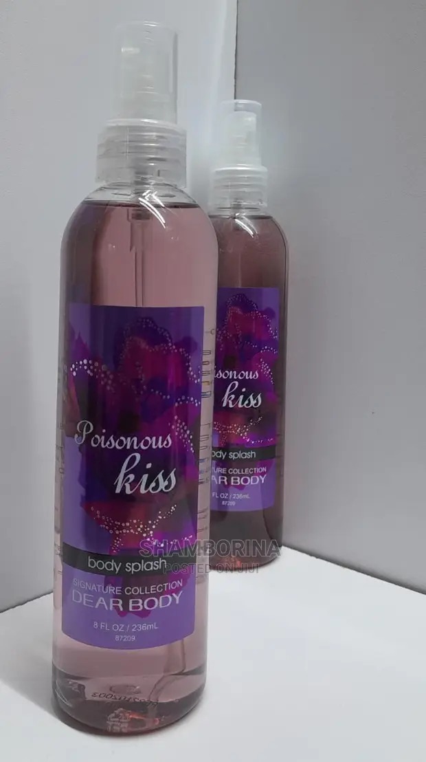 My Dear Body Poisonous Kiss Body Splash Perfume Sweet Scent Keep Fresh Body Washes Leaves The Skin Glowing Perfumes Skin Care Body Long Lasting Splash Perfume Signature Collection Body Luxuries