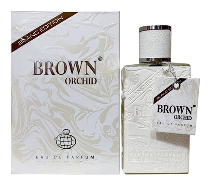 Fragrance World – Brown Orchid Blanc Edition 80 ML Men’s Perfume Deo | An Aromatic Signature Fragrance Perfumes For Men I Luxury Niche Perfume Signature Fragrance Perfumes