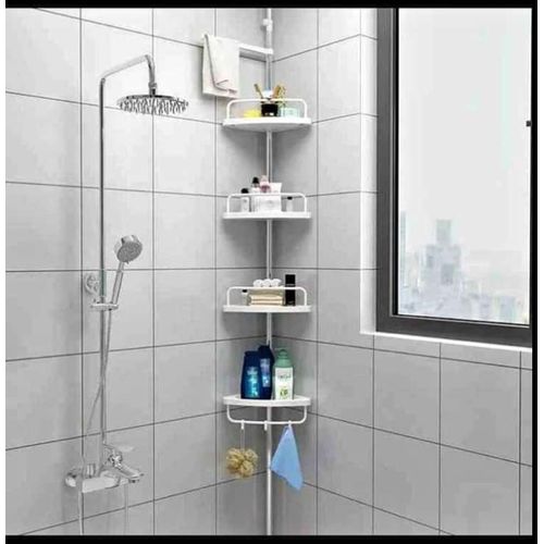 Best Price For Tier Telescopic Bathroom Corner Shelf Shower Caddy This Tier Corner Shelf By