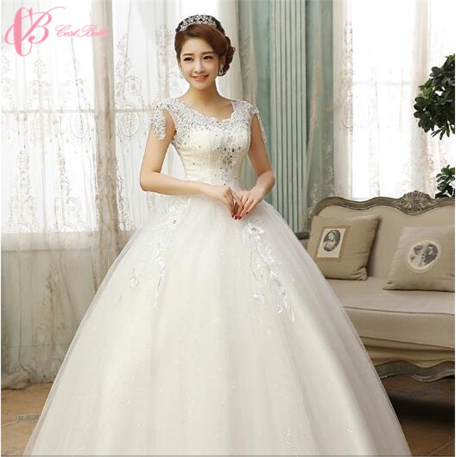 Cap Sleeve Wedding Dress Ball Cheap Gown Wedding Dress Princess