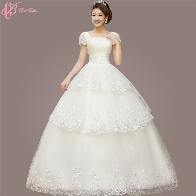 Guangzhou Wholesale Under 50usd Luxury Fat Bride Wedding Dress