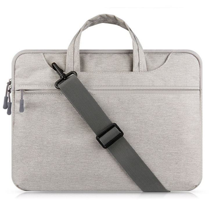 For Le Laptop Bag Macbook Air Package 13pro11 14 15 6 Inch Shoulder Gray