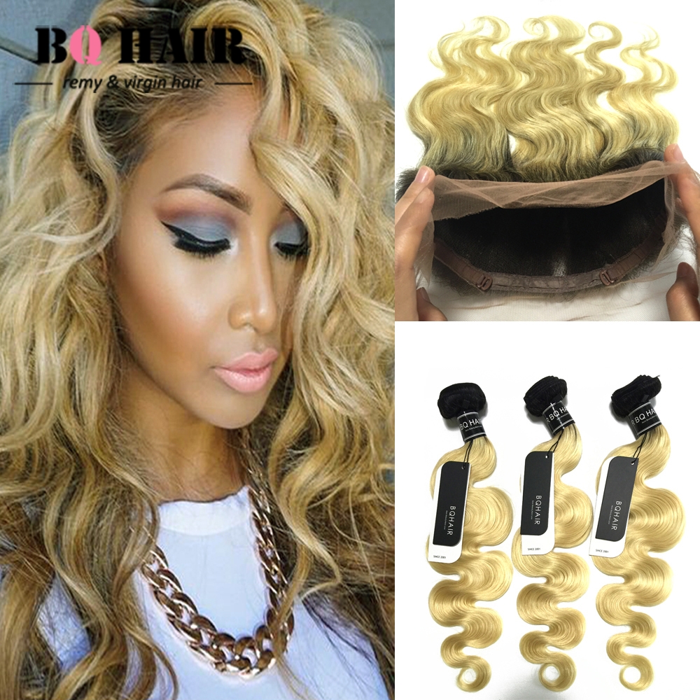 Bq Hair Bq Hair Grade 8a 1b 613 3 Bundles 100 Brazilian Ombre