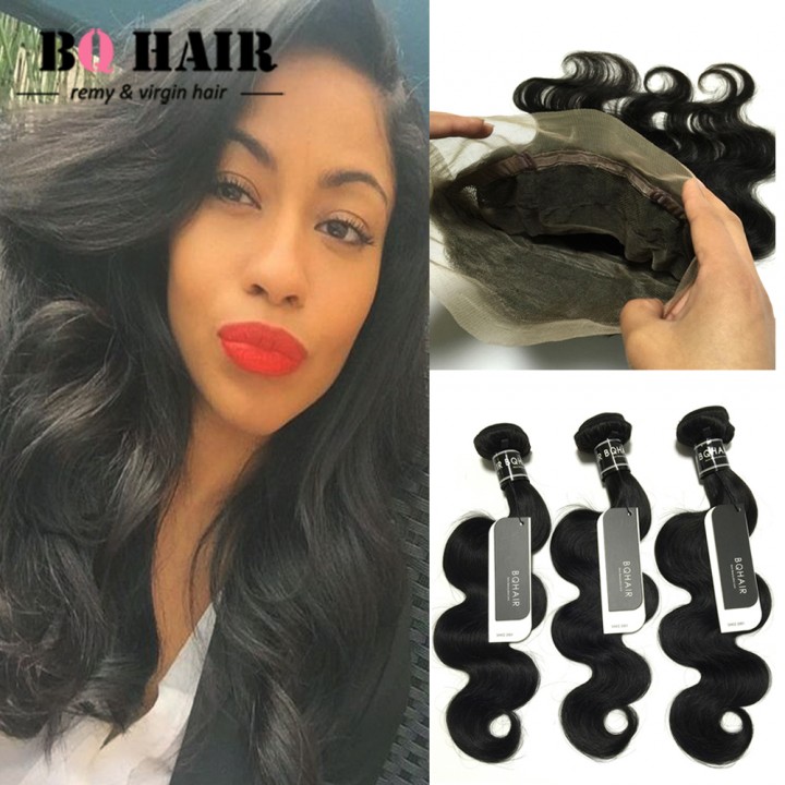 Bq Hair Bq Hair 8a Malaysian Body Wave Remy Human Hair Weaves 3