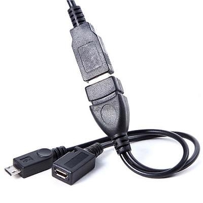 ON the Go OTG Cable Lead For Pad Tablet Mobile Phone Ect Micro Usb to A Female