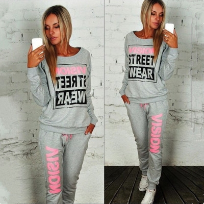 ladies cotton tracksuit