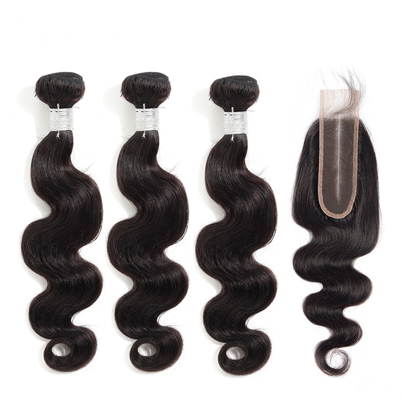 Best Hair Bundles With Closure Brazilian Hair Body Wave Human Hair