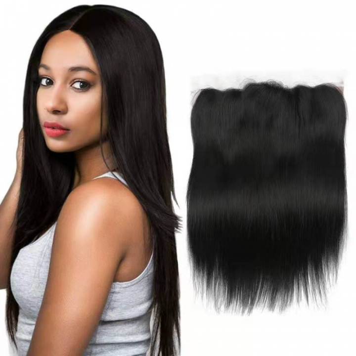 Cfh 100 Human Hair 13 4 Lace Closure Brazilian Straight Hair With