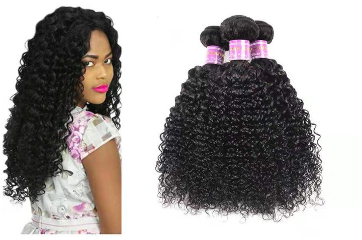 Cfh Kinky Curly Human Hair Extension Curly Hair Extension Natural