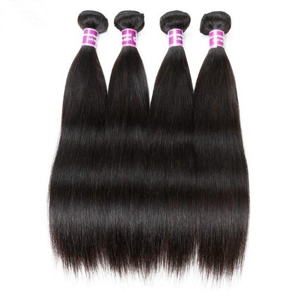 Best Selling Straight Mike Hair Product Natural Color 4pcs