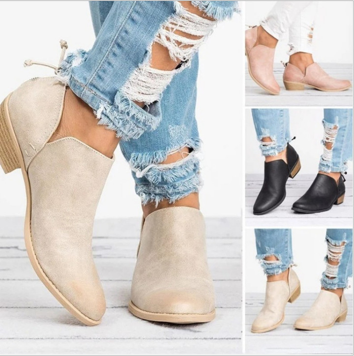 low heeled boots sale
