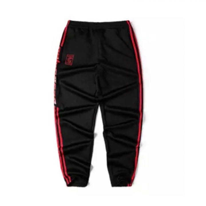 black and red calabasas pants