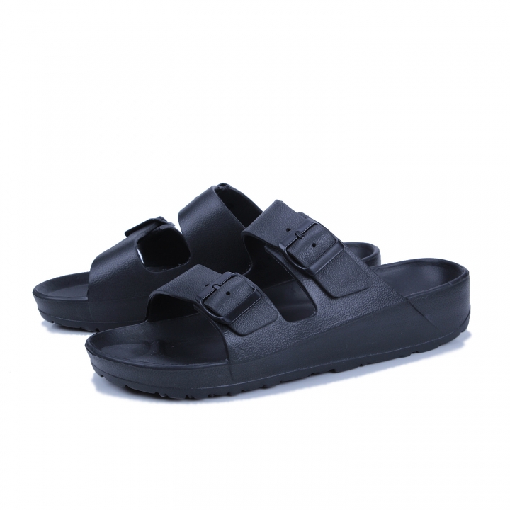 buckle mens flip flops