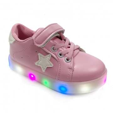 Gorgeous Led Light Up Kids Infant Star Cool Soft Sole Anti Slip Baby Gorgeous Led Light Up Kids Infant Star Cool Soft Sole Anti Slip Baby Boy Girl