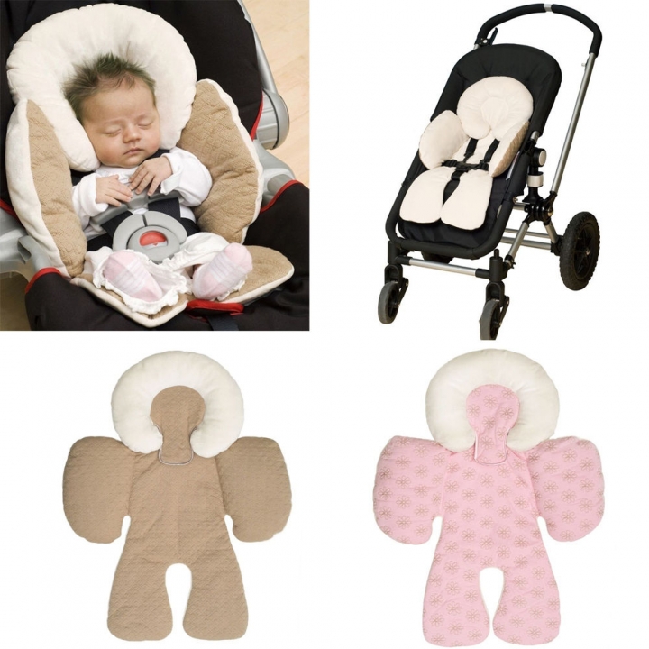 Newborn Baby Car Seat Stroller Cushion Pad Liner Mat Head Body