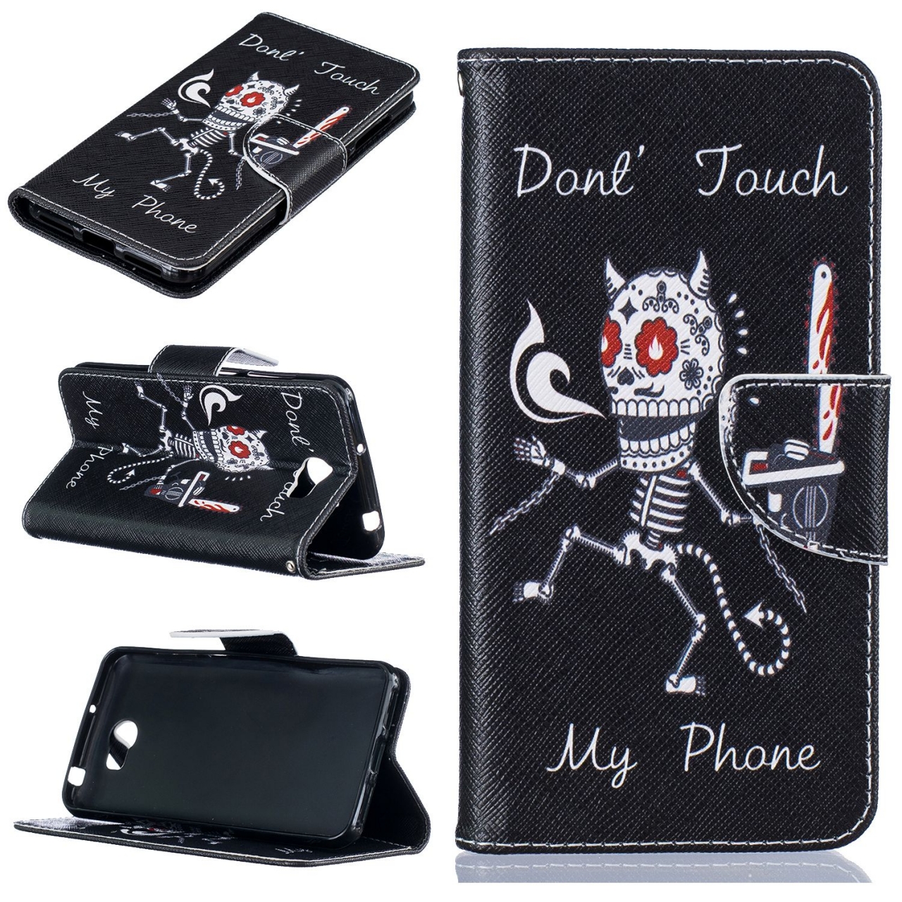 Item specifics: Seller SKU:binfen0507-5: Brand: Book style PU leather flip case designed for Huawei Y5II/Huawei Y5 2 Convenient Compartment ...