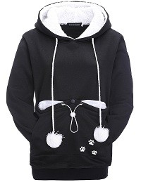 hoodie with cuddle pouch